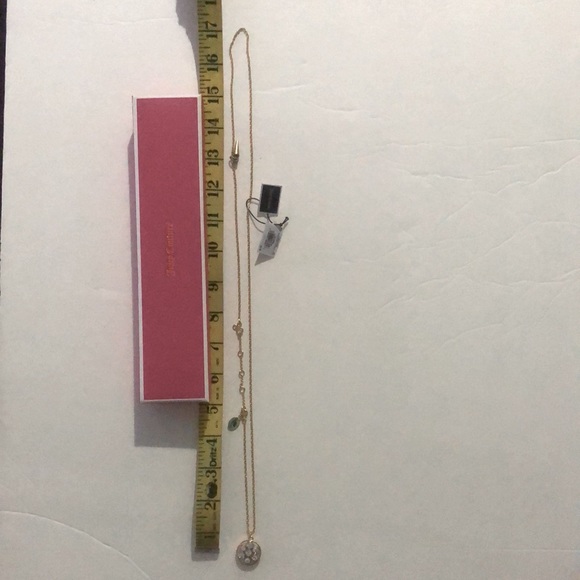 Juicy Couture necklace double strand spike nip long length. - Picture 3 of 5